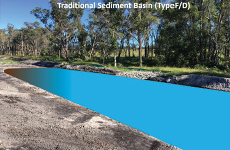 Traditional Sediment Basin Step 3
